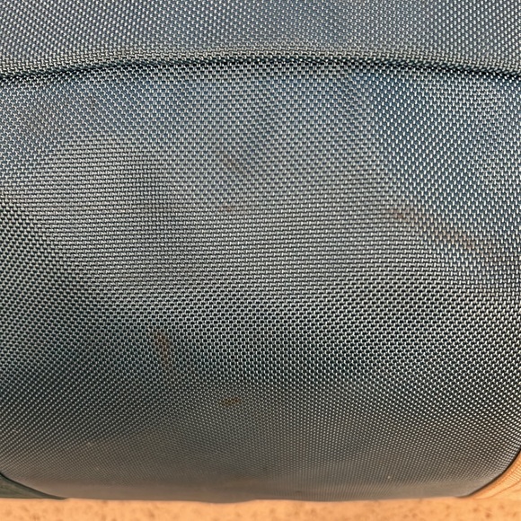 Timbuktu 2 XL Blue & White Cargo Tote with Shoulder Strap - Picture 10 of 16